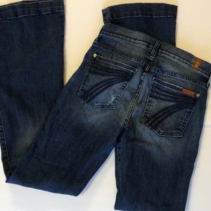 7 For All Mankind DOJO high waist stretch 27